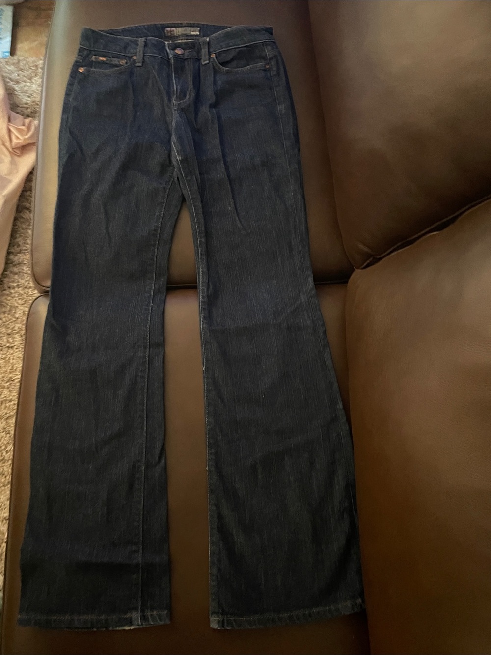 Joe's Jeans Dark Indigo Wide Leg Jeans